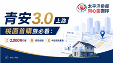 青安3.0上路｜桃園首購族必看：2,000萬門檻、貸款額度與中路買房重點